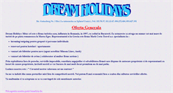 Desktop Screenshot of dreamholidays.rdslink.ro