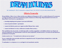 Tablet Screenshot of dreamholidays.rdslink.ro